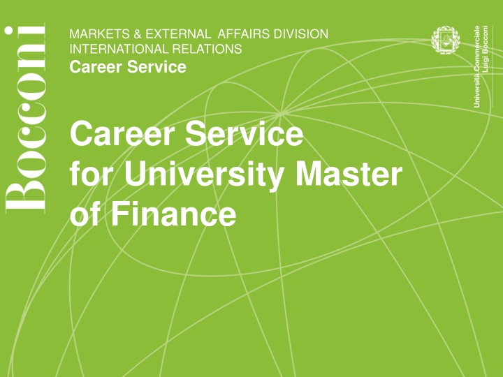 markets external affairs division international