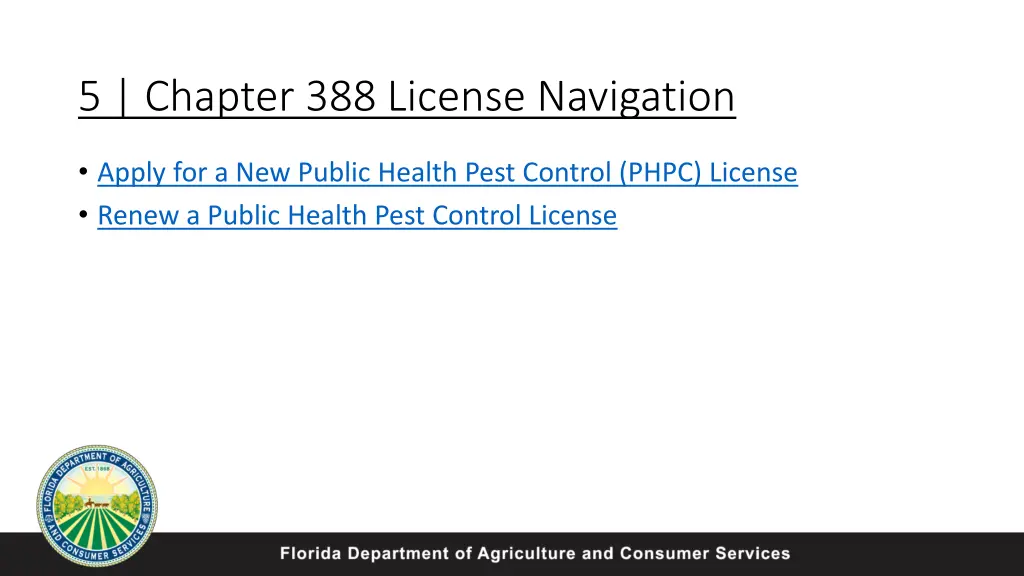 5 chapter 388 license navigation