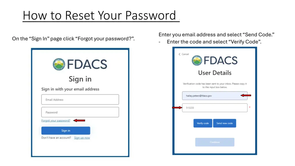 how to reset your password 1
