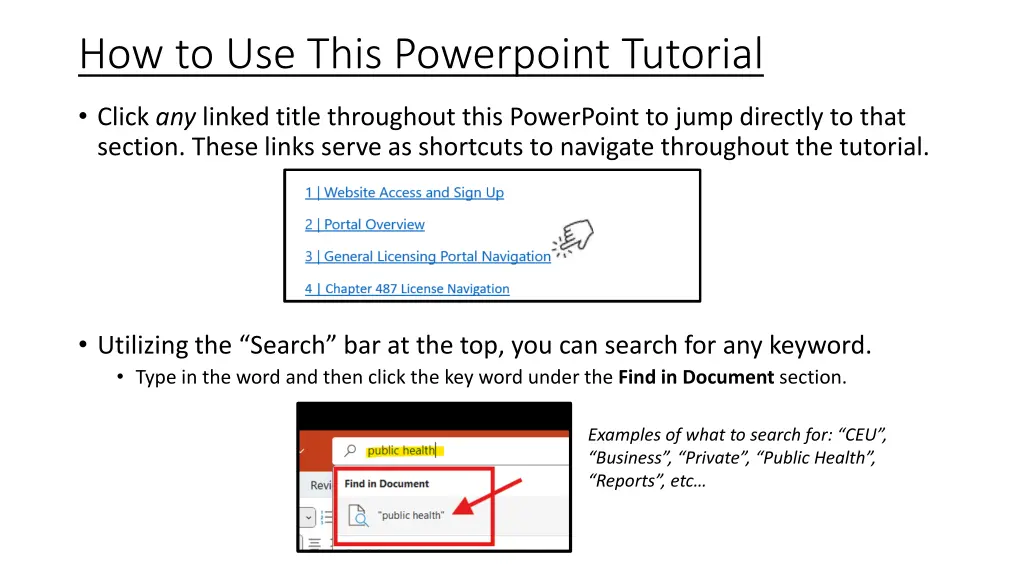 how to use this powerpoint tutorial
