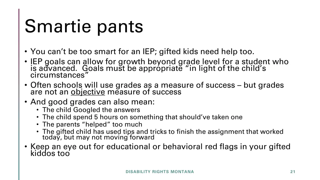 smartie pants