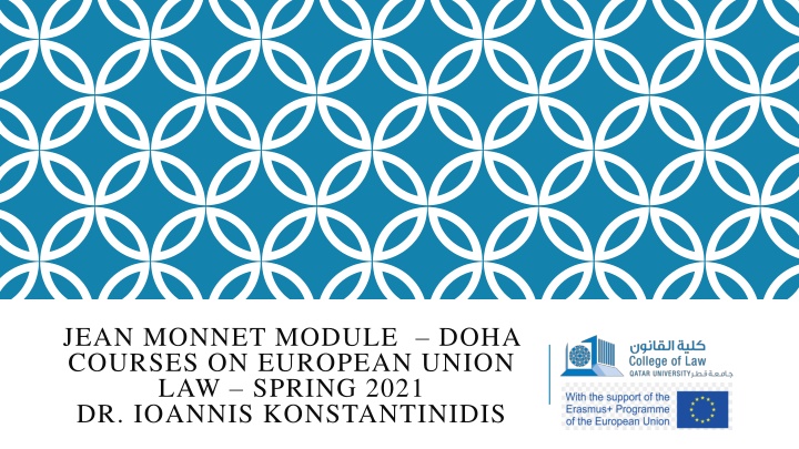jean monnet module doha courses on european union