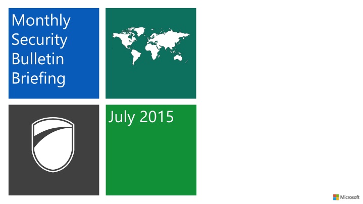 monthly security bulletin briefing