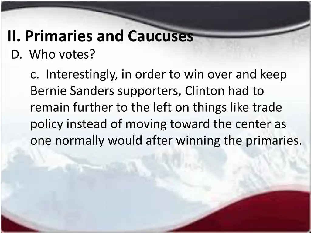 ii primaries and caucuses d who votes 1