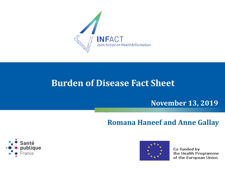 burden of disease fact sheet