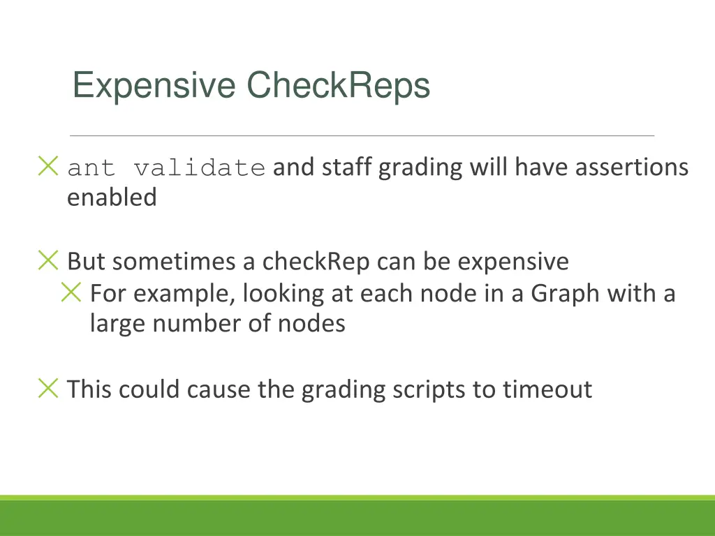expensive checkreps