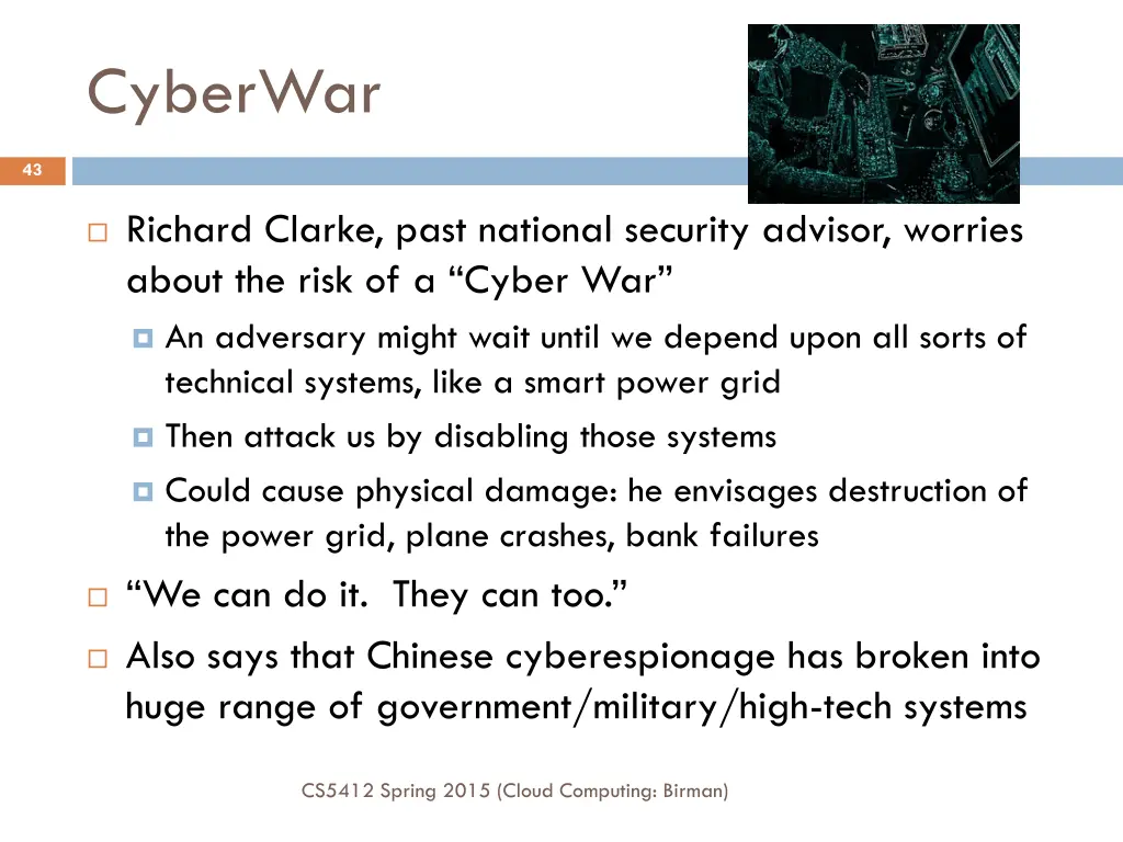 cyberwar
