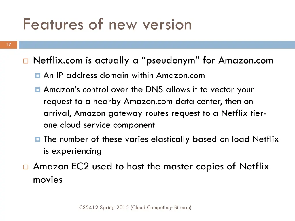 features of new version