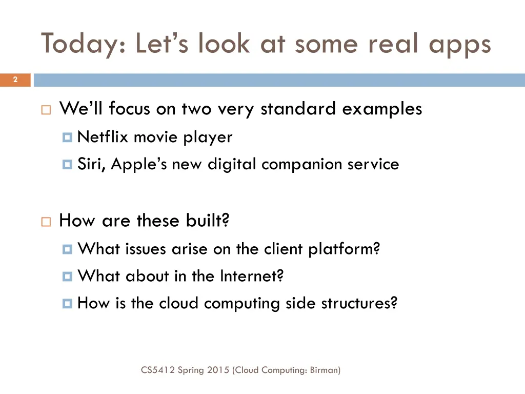 today let s look at some real apps