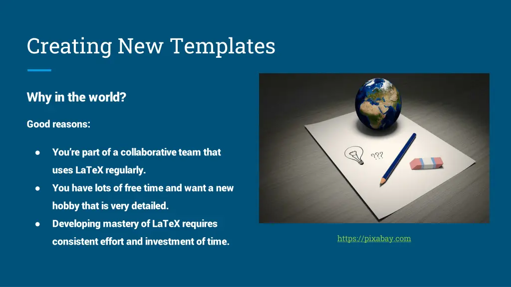 creating new templates