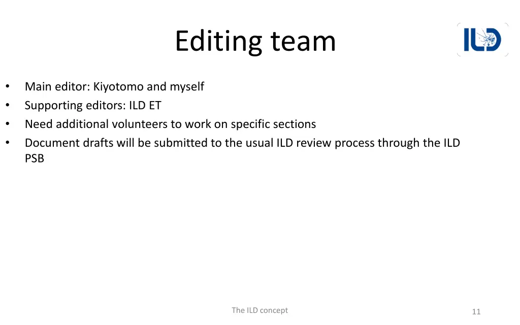 editing team