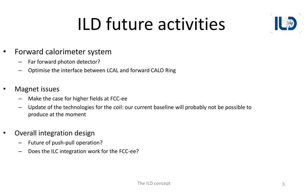 ild future activities
