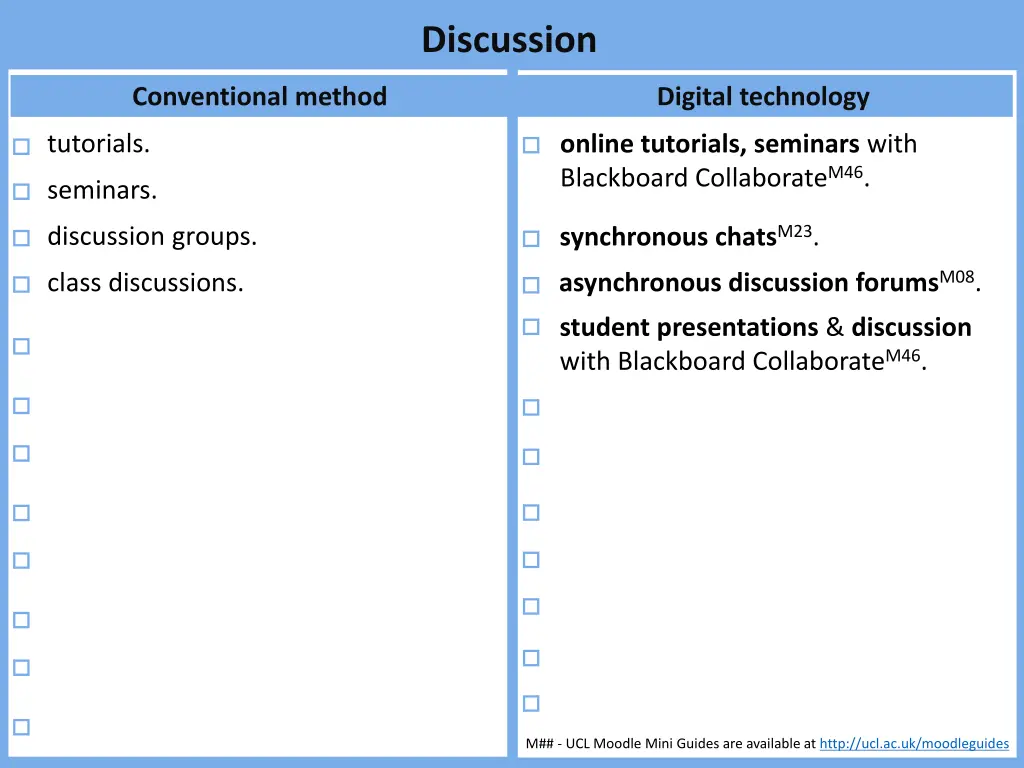 discussion 1