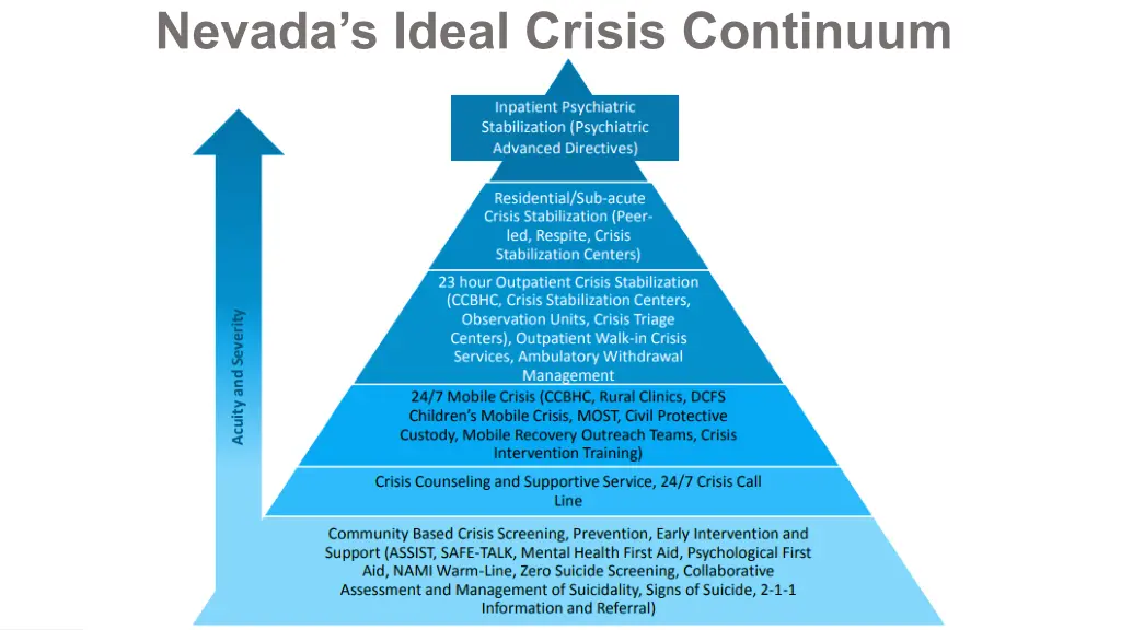 nevada s ideal crisis continuum