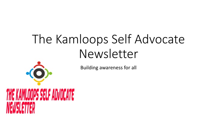 the kamloops self advocate newsletter