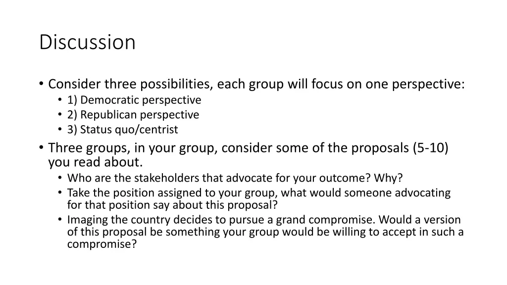 discussion 2