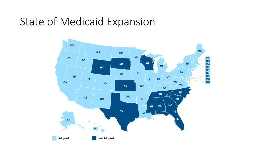 state of medicaid expansion