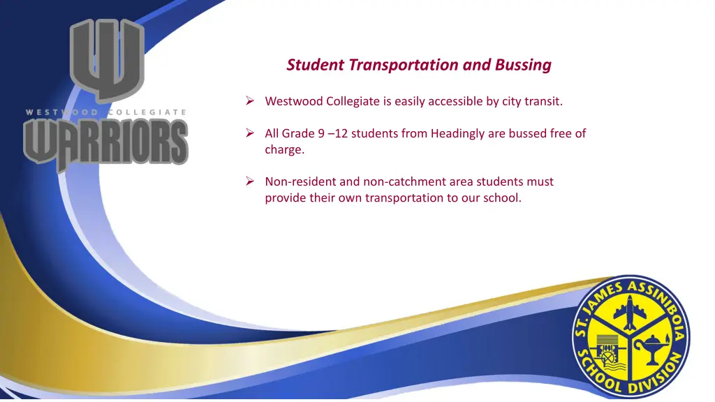 student transportation and bussing