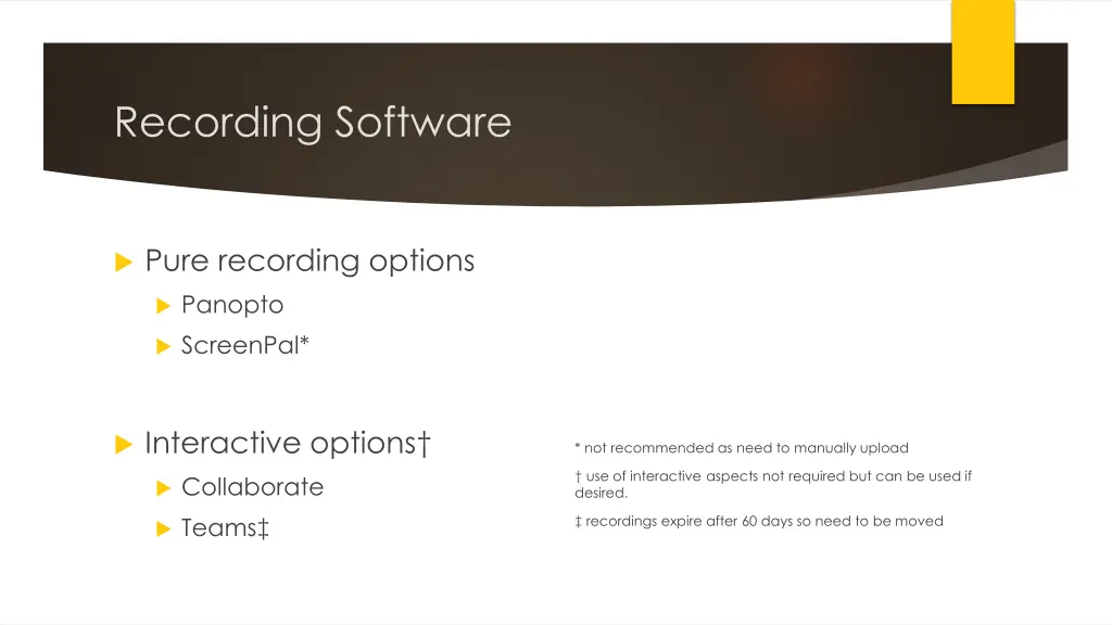 recording software
