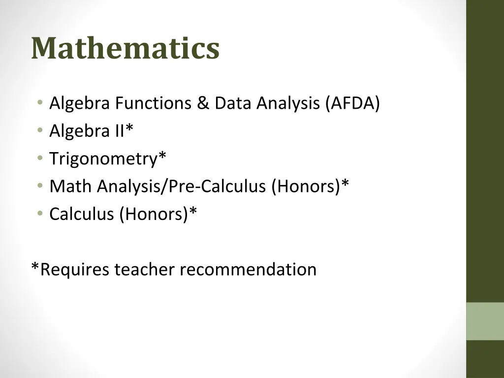 mathematics