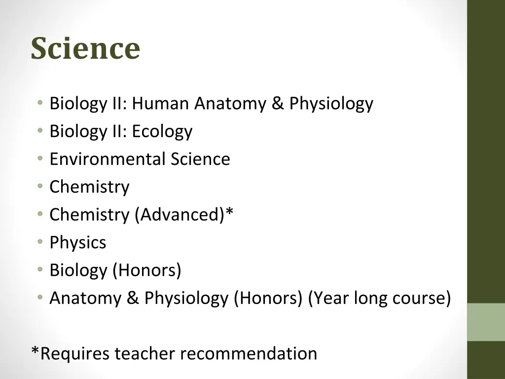 science