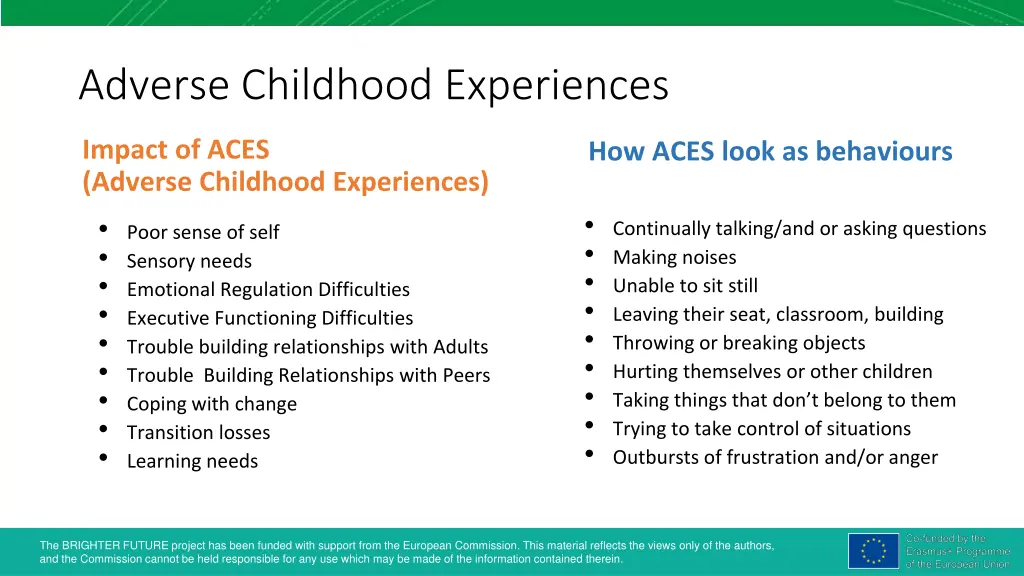 adverse childhood experiences