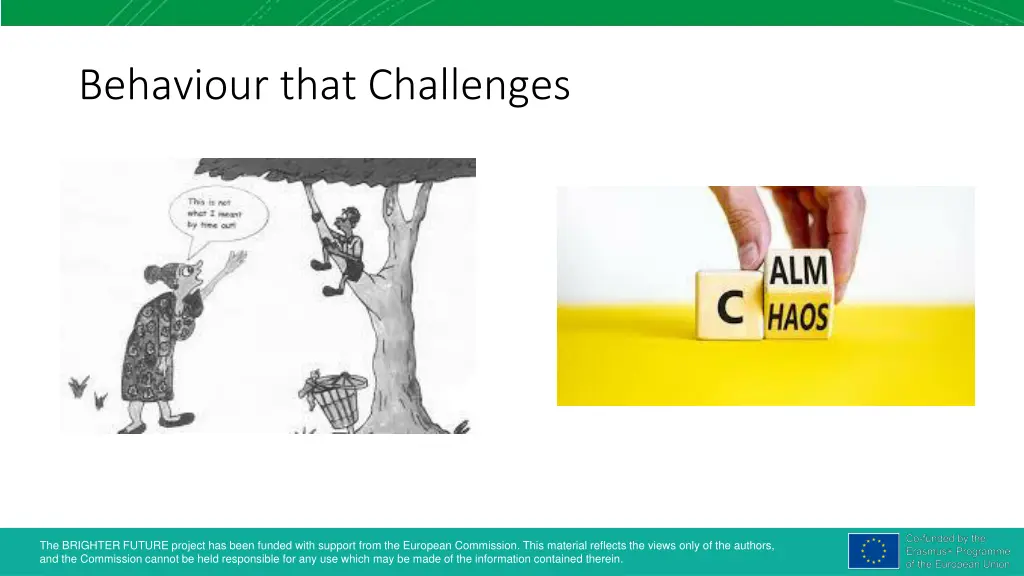 behaviour that challenges