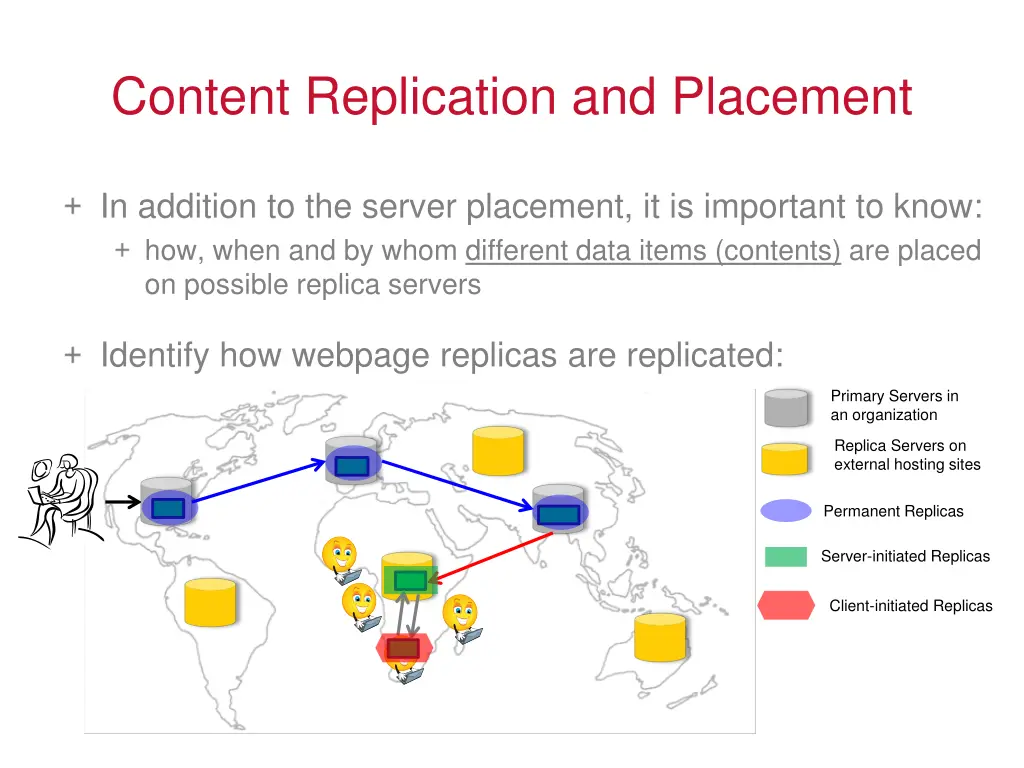 content replication and placement