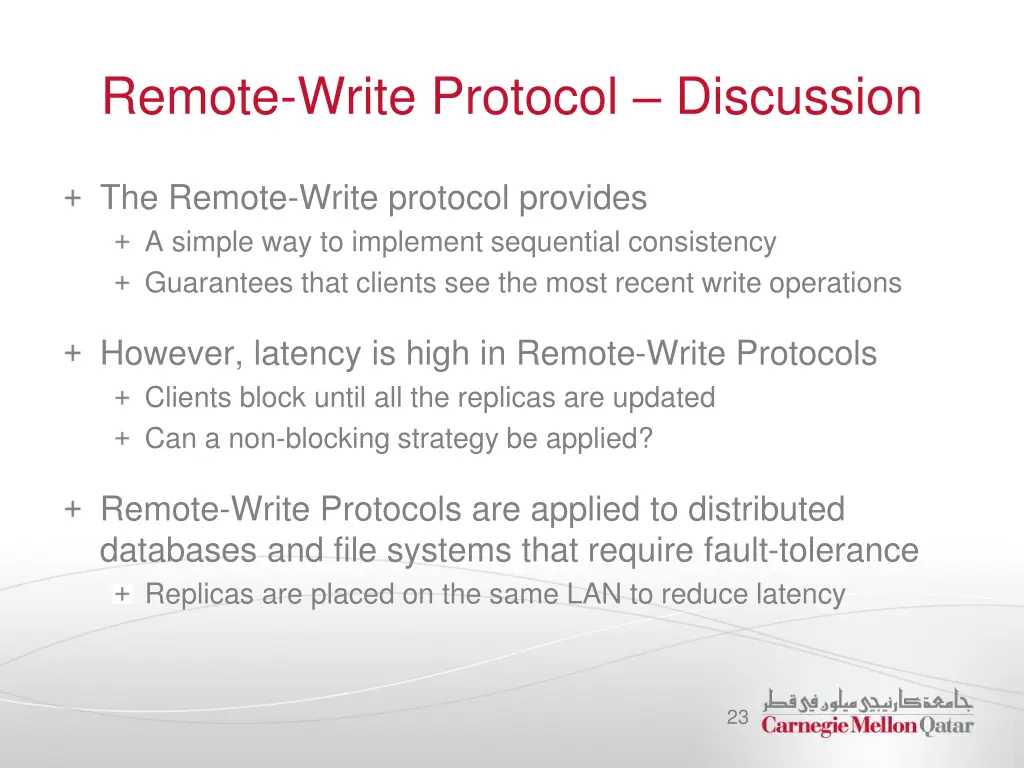 remote write protocol discussion
