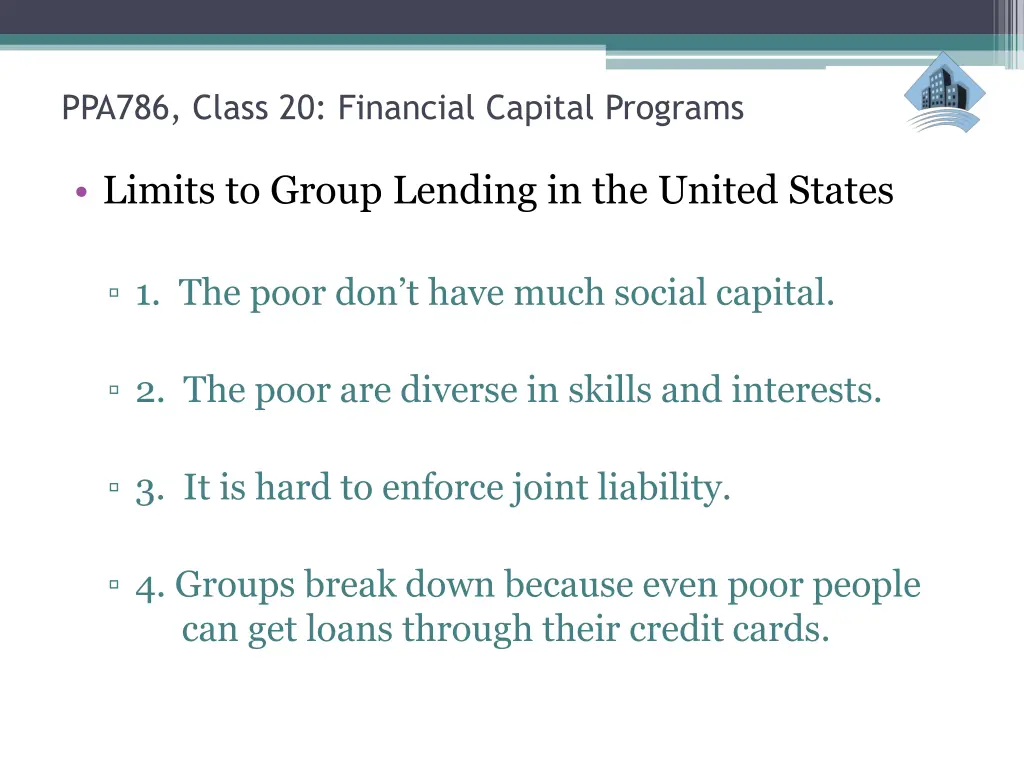 ppa786 class 20 financial capital programs 23