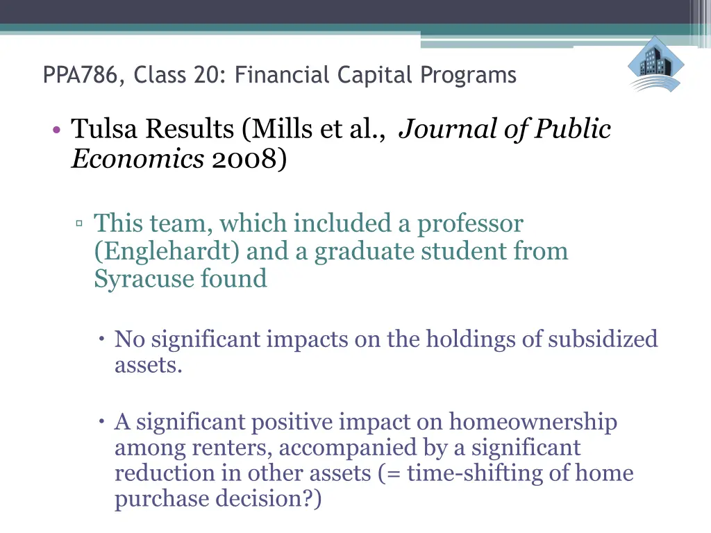 ppa786 class 20 financial capital programs 30