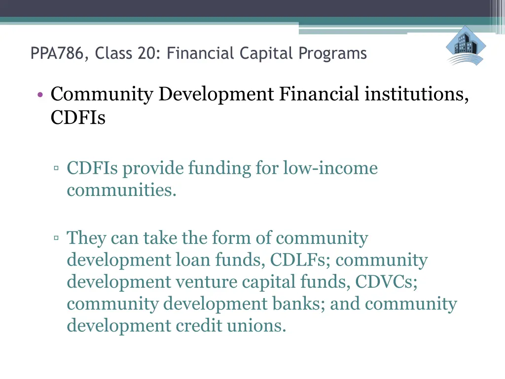 ppa786 class 20 financial capital programs 8