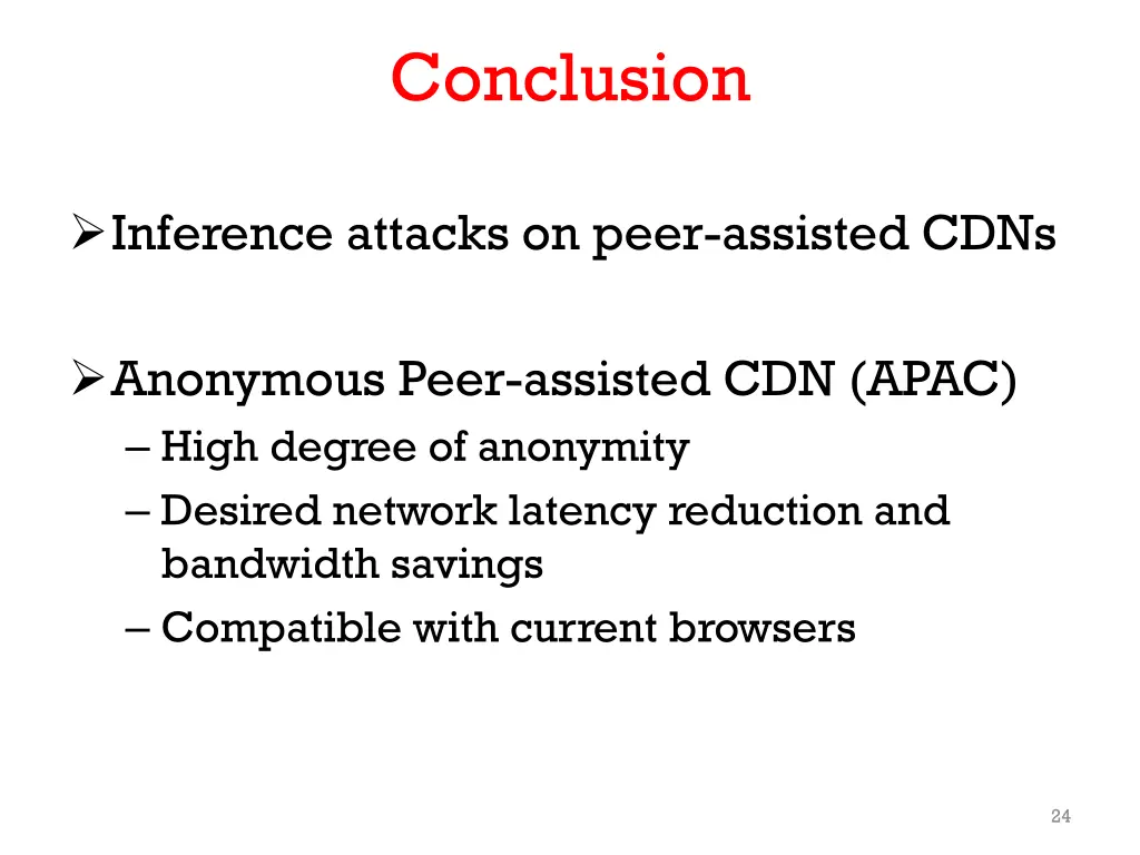 conclusion