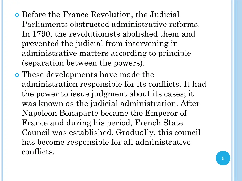 before the france revolution the judicial