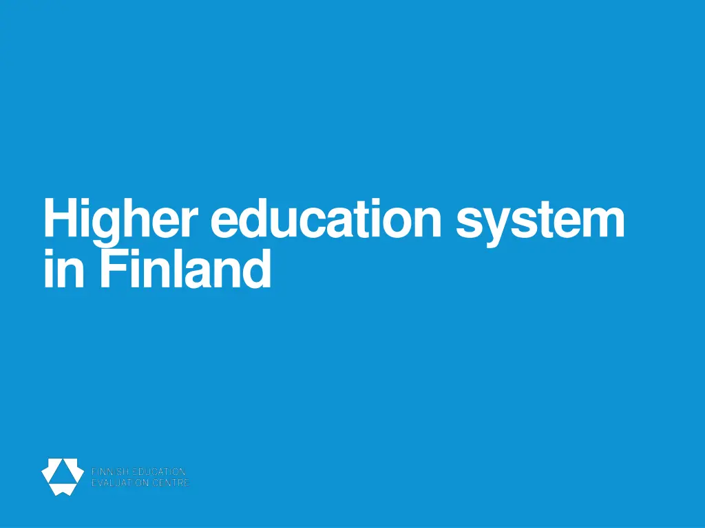 higher education system in finland