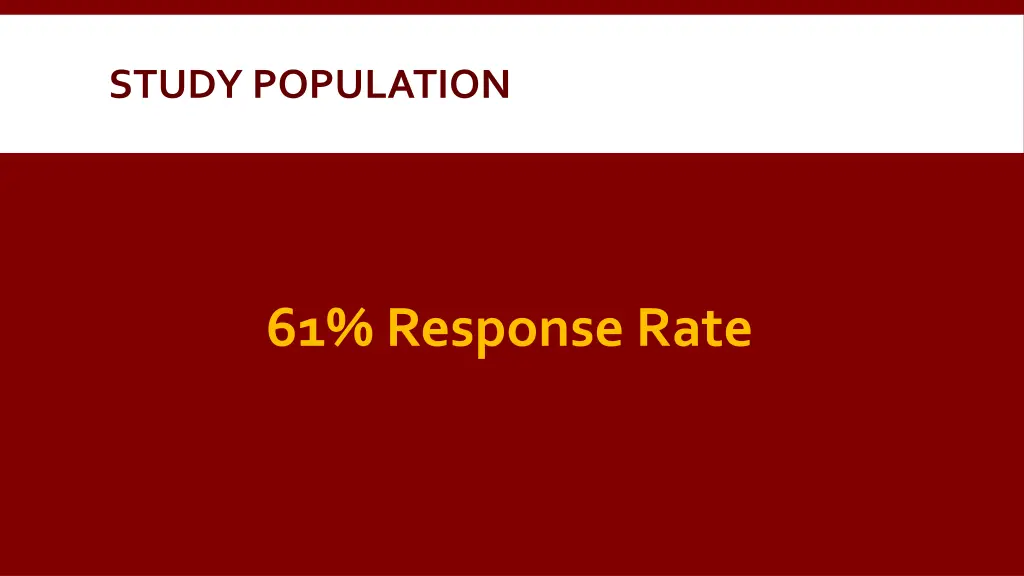 study population