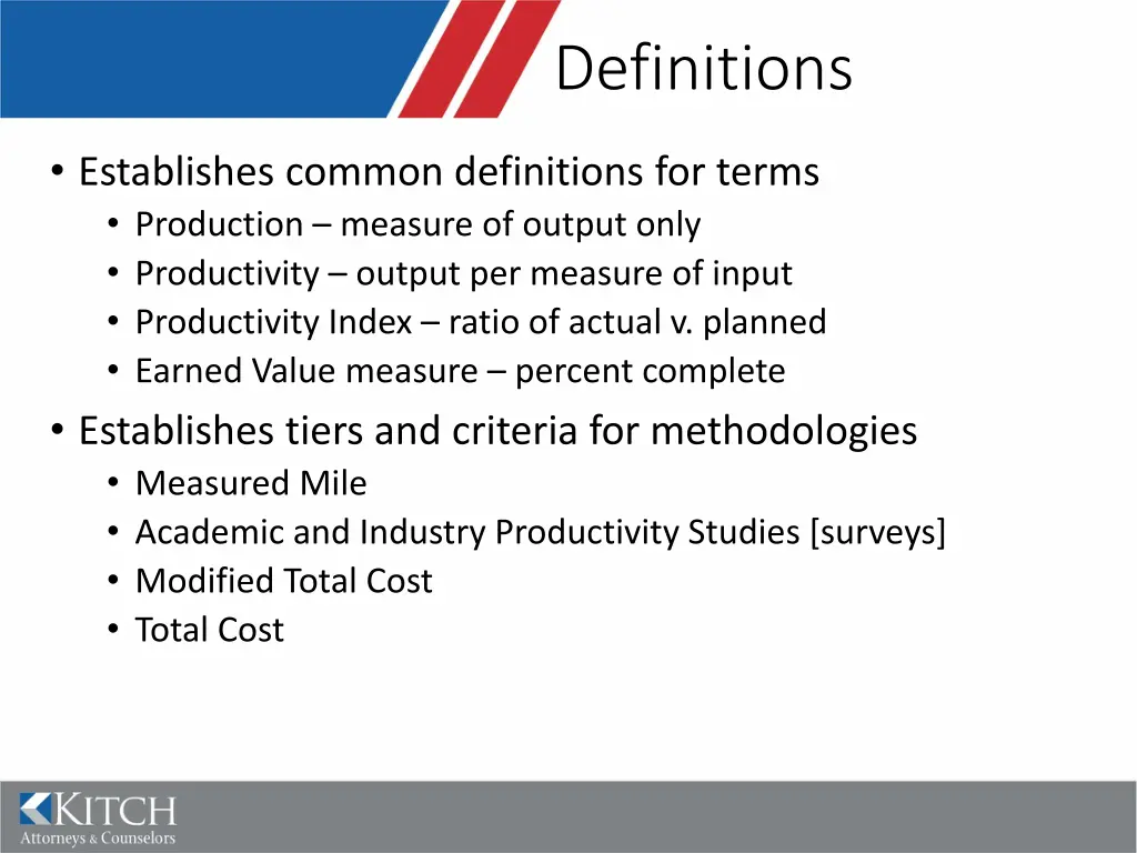 definitions