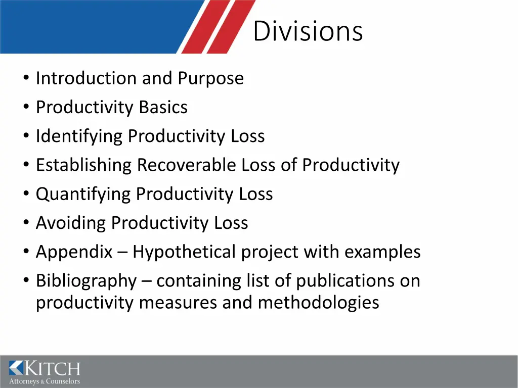 divisions