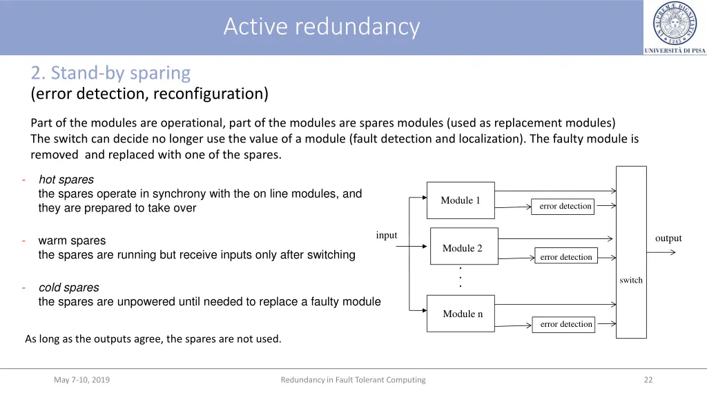 active redundancy