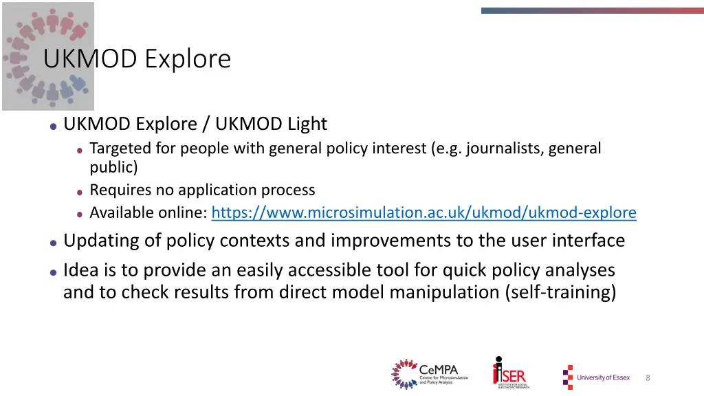 ukmod explore