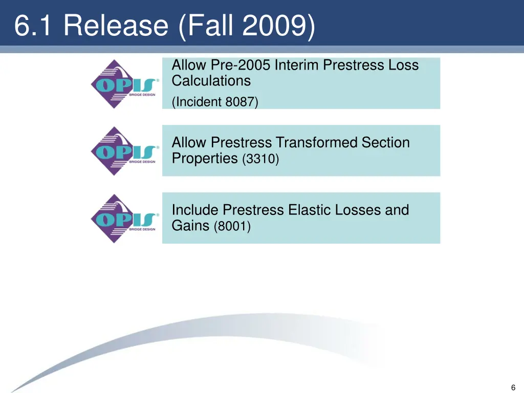 6 1 release fall 2009 3