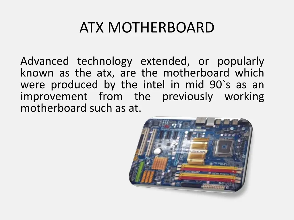 atx motherboard
