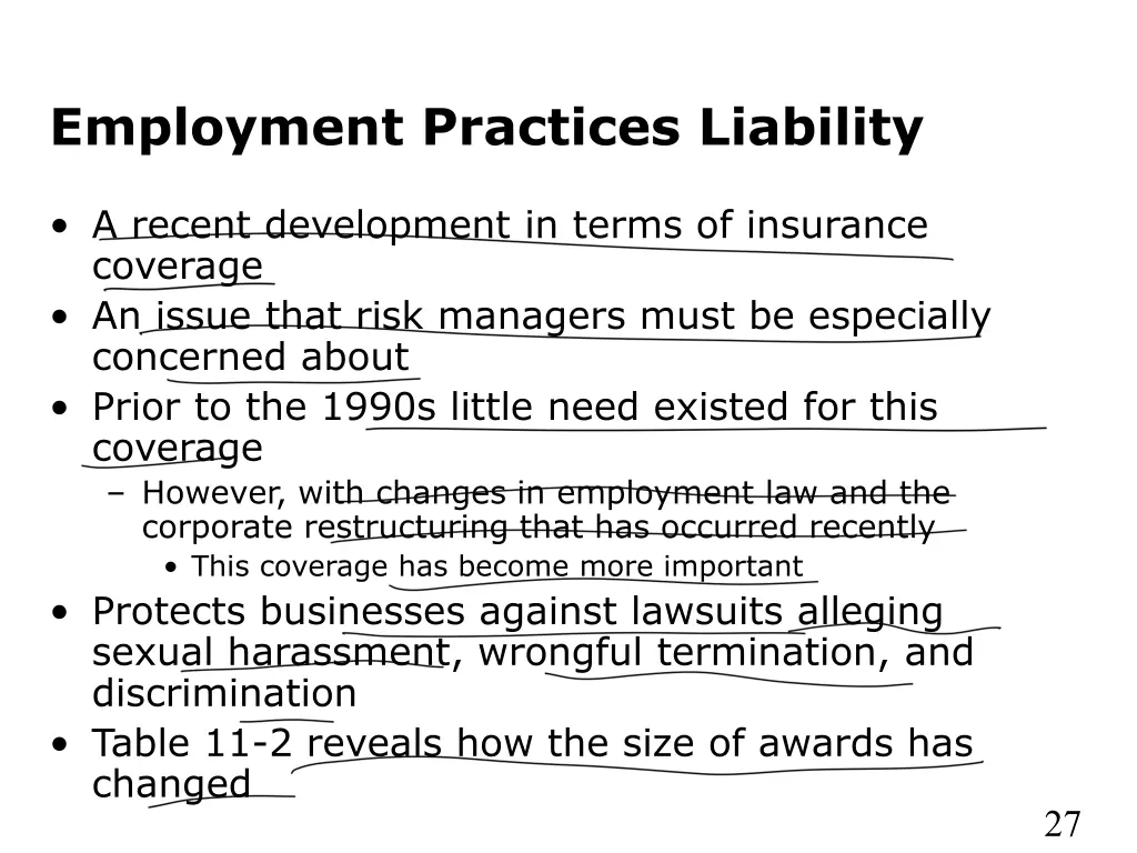 employment practices liability