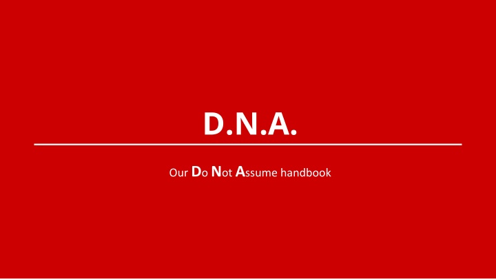 d n a