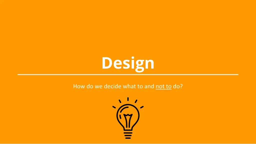 design