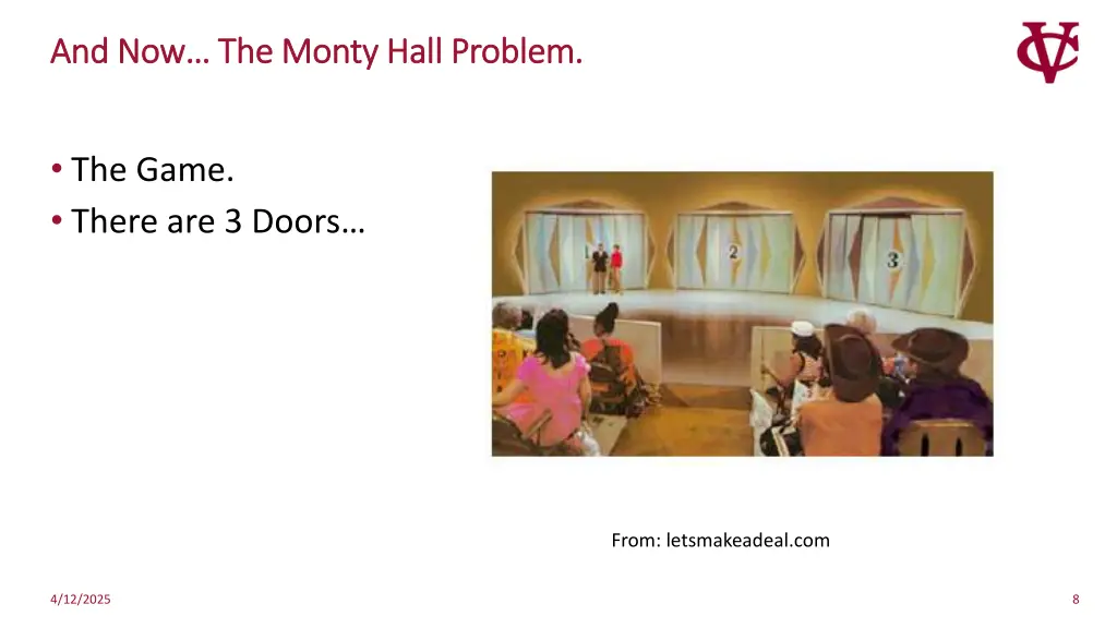 and now the monty hall problem and now the monty 1