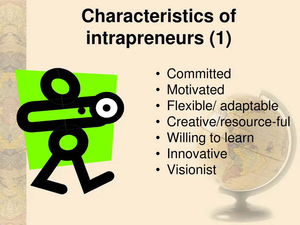 characteristics of intrapreneurs 1