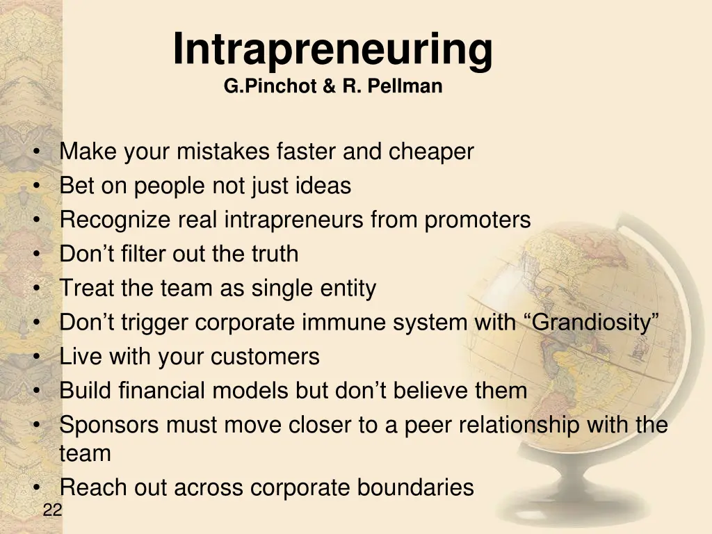 intrapreneuring g pinchot r pellman