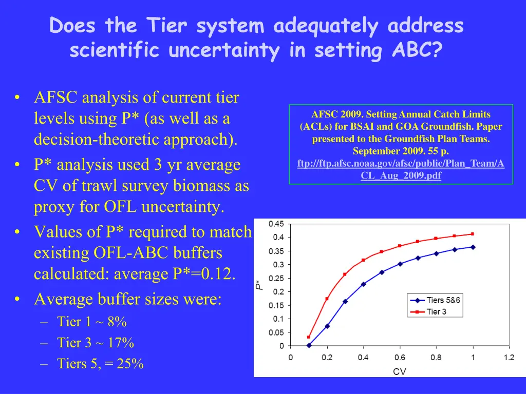 does the tier system adequately address