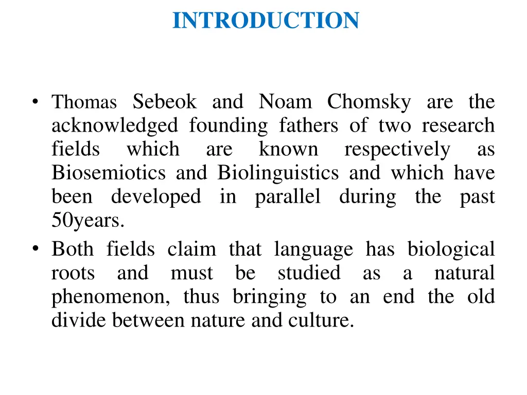 introduction